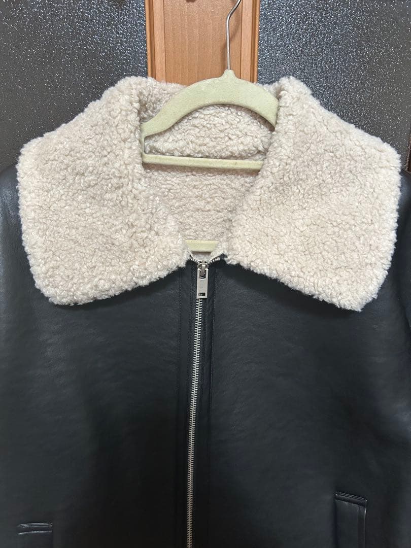 Fano Studios ボアライダースジャケット