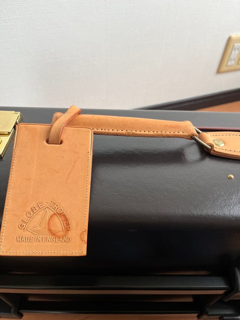 GLOBE TROTTER グローブトロッター　サファリ　ブラウン18インチ美品