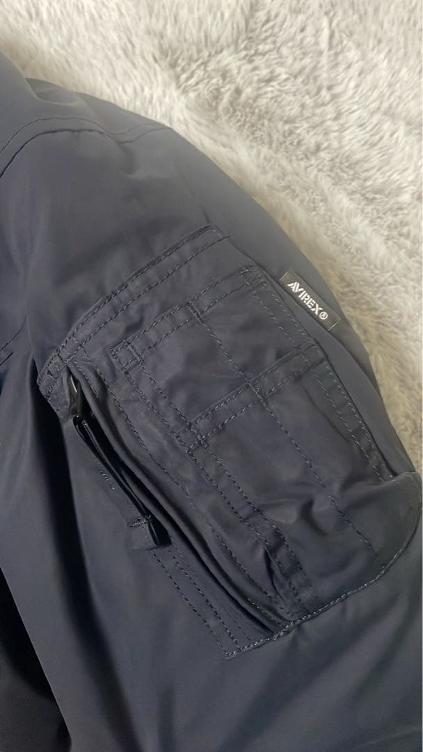 AVIREX 50TH ジャケット ネイビー