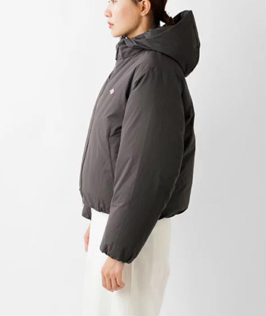 希少未使用に近い　ダントンハイロフトフーデットダウンジャケット　Ｍ　オフホワイト