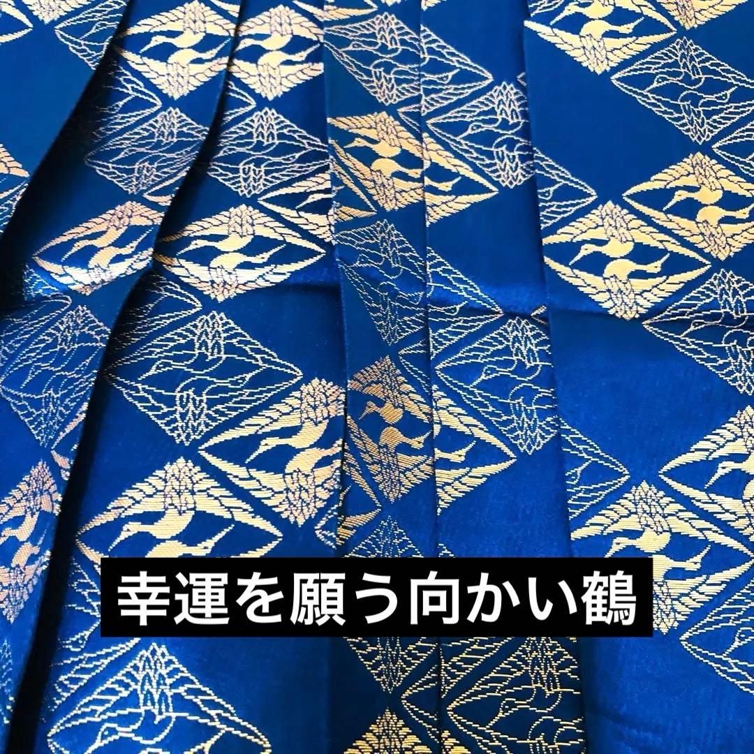美品‼️七五三 五歳‼️白地紫兜龍金彩金箔裾ゴールド❤️完全フルセット‼️家から揃え無