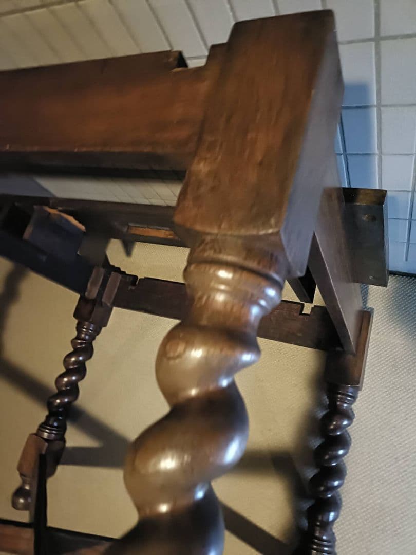 Drawleaf Table 伸長式ダイニングテーブル　イギリスアンティーク家具