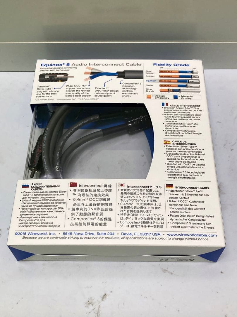 インターコネクト Equinox 8 RCA EQI8RCA/1.0m