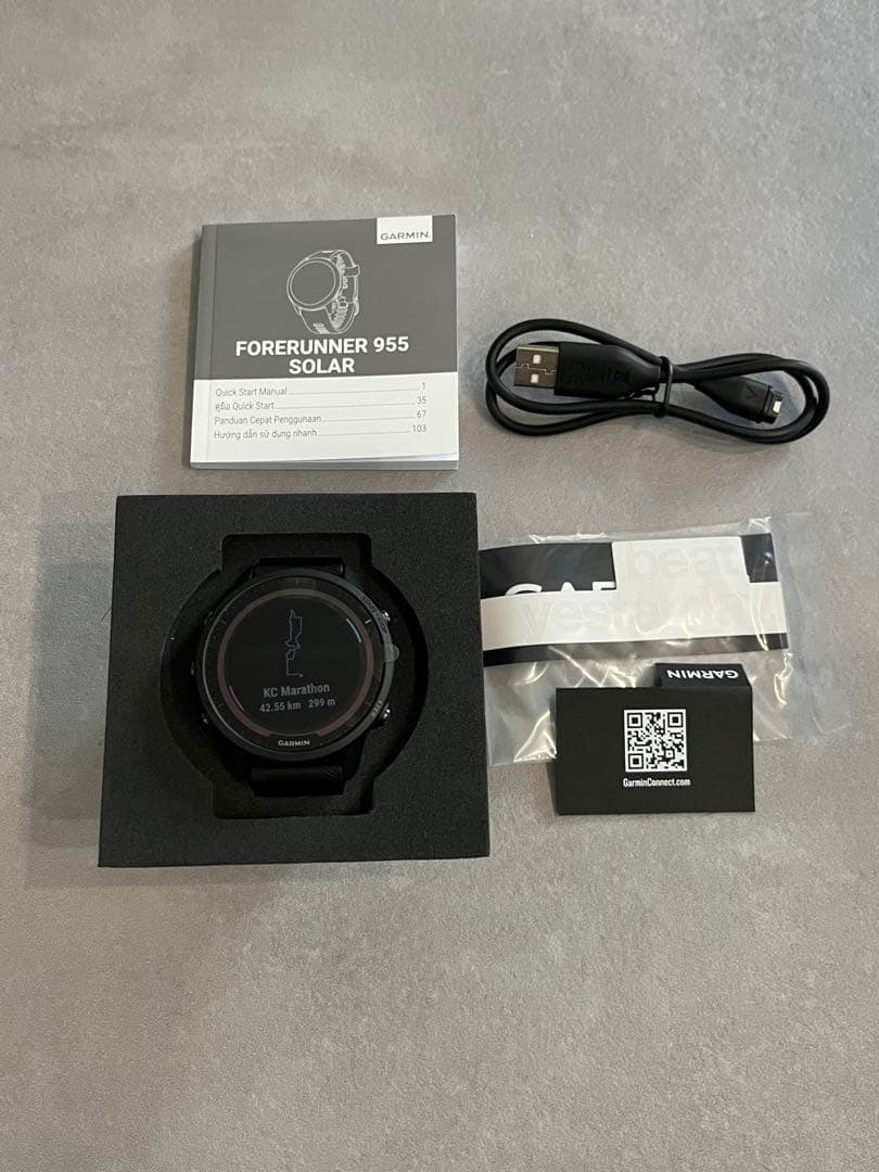 Garmin Forerunner955ソーラー 新品未使用海外輸入版