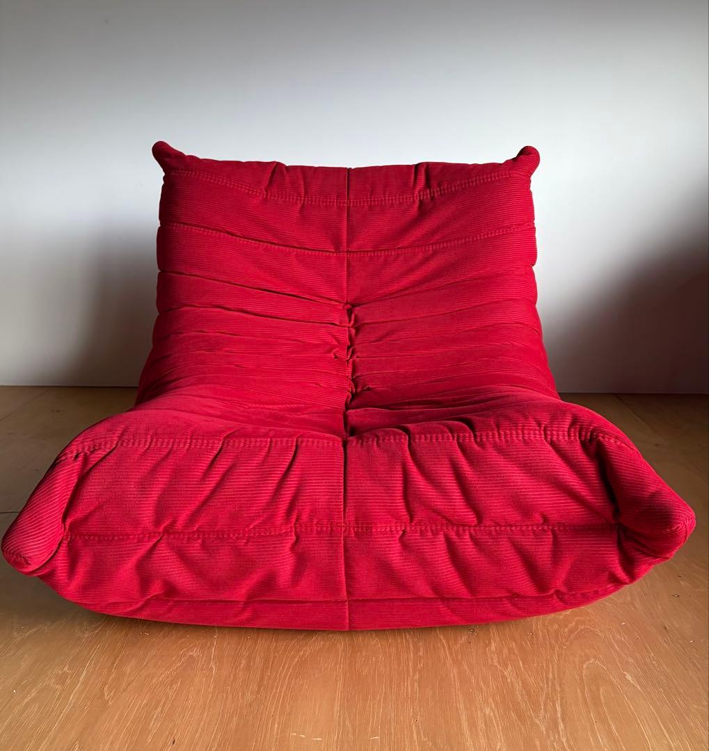 ligne roset リーンロゼ トーゴ 正規品 1Pソファ USED