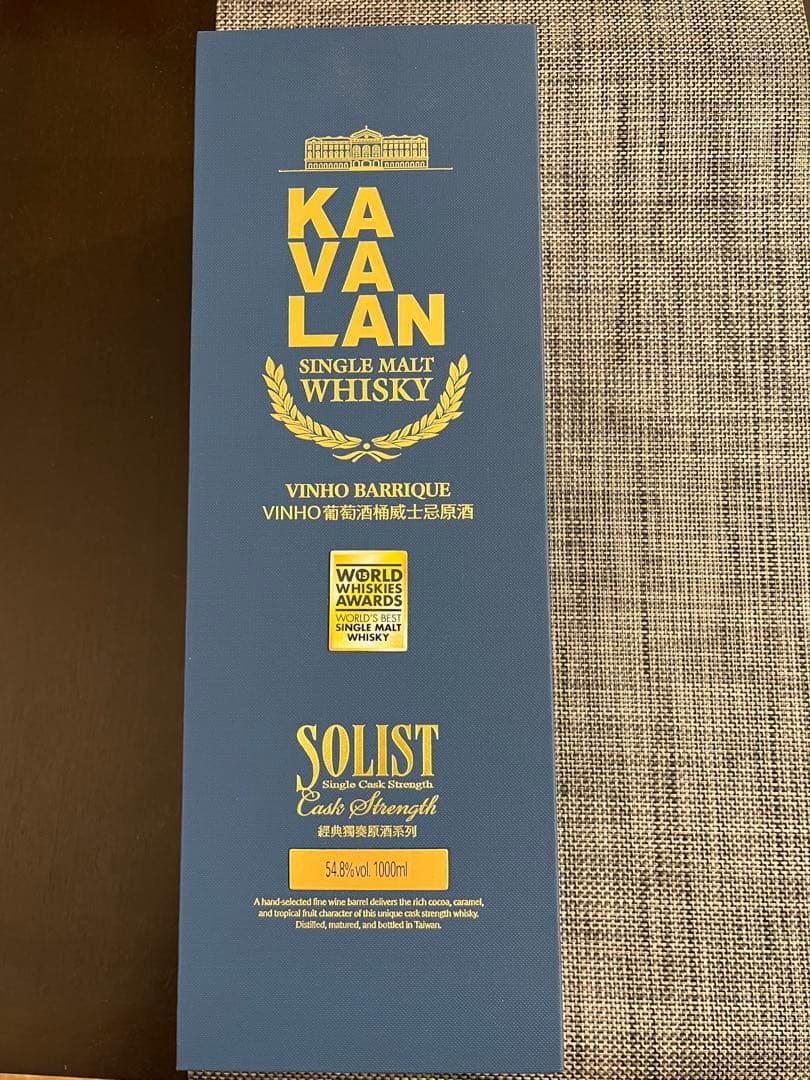 ウイスキー KAVALAN SOLIST Vinho Barrique 1000ml