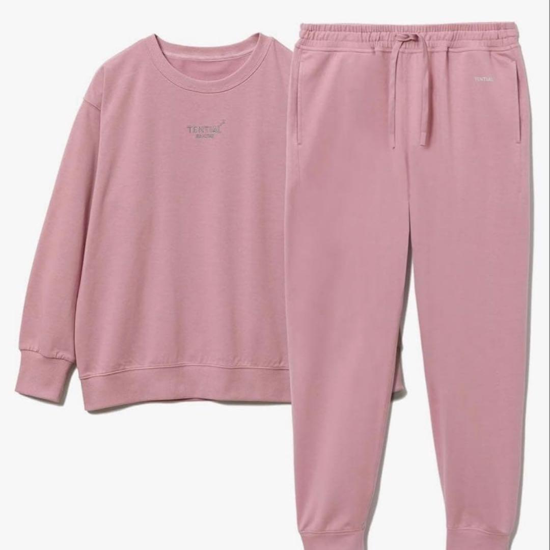 BAKUNE スウェット S 上下セット ピンク　ウィメンズ　TENTIAL