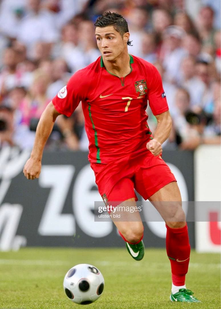 【新品/タグ付き】EURO2008 ポルトガル代表 #7 C・ロナウド【L】
