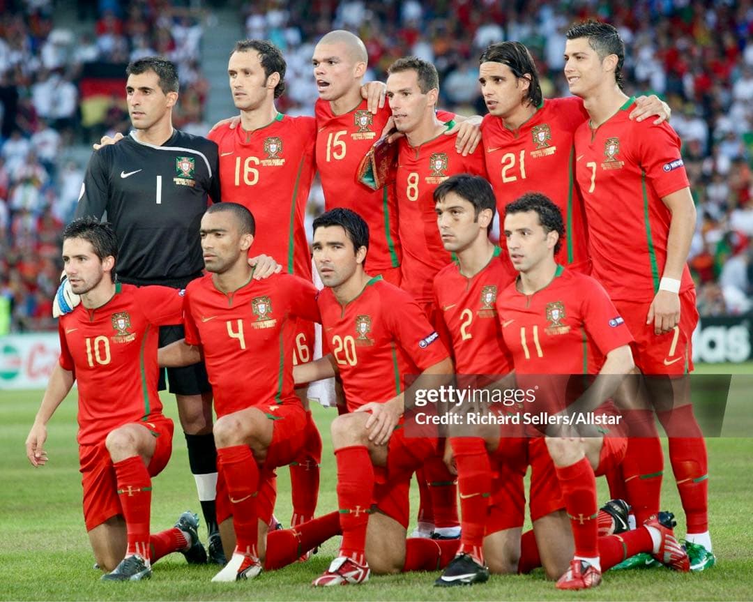 【新品/タグ付き】EURO2008 ポルトガル代表 #7 C・ロナウド【L】