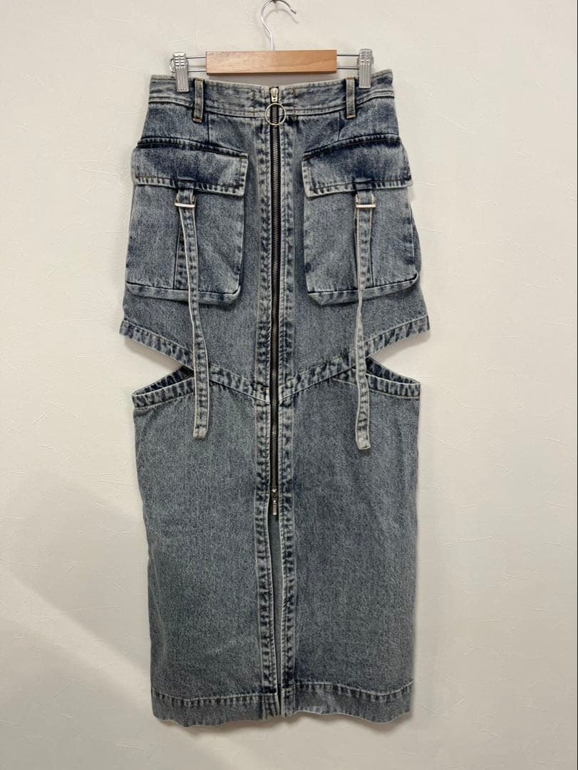 thingsthatmatter ノッチワーク デニムスカート サイズ2