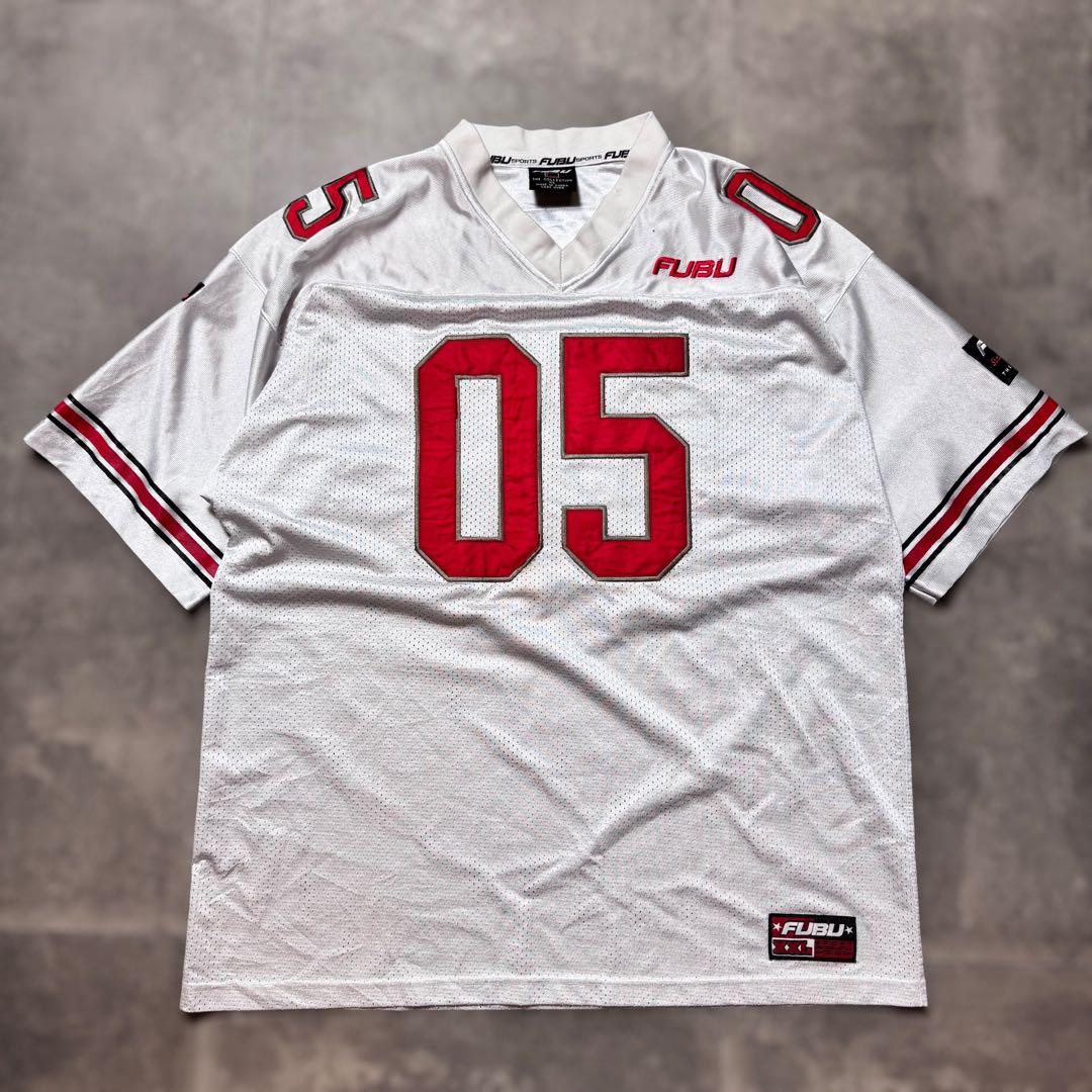 FUBU フブ ゲームシャツ XL 半袖シャツ b-boy HIPHOP