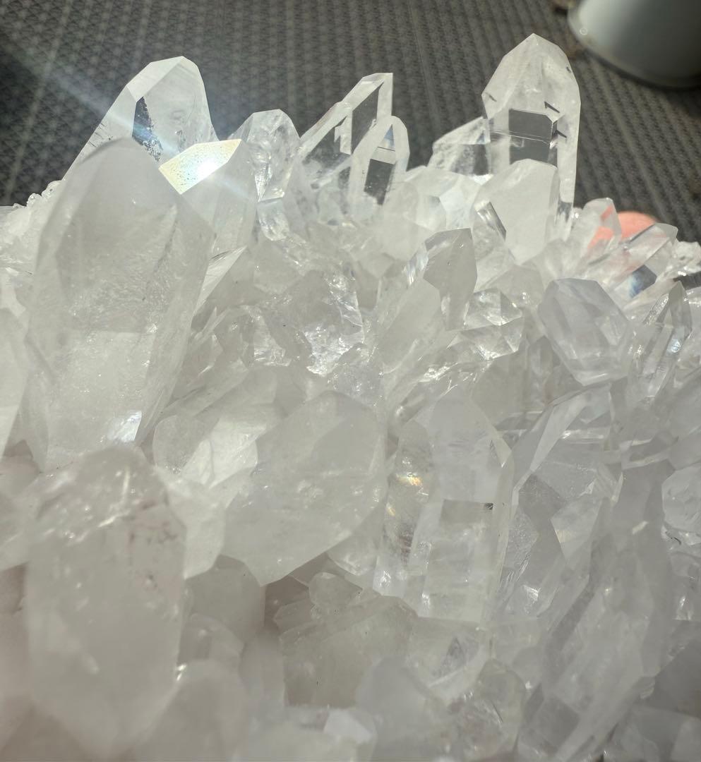 天然石　アーカンソー産　水晶クラスター