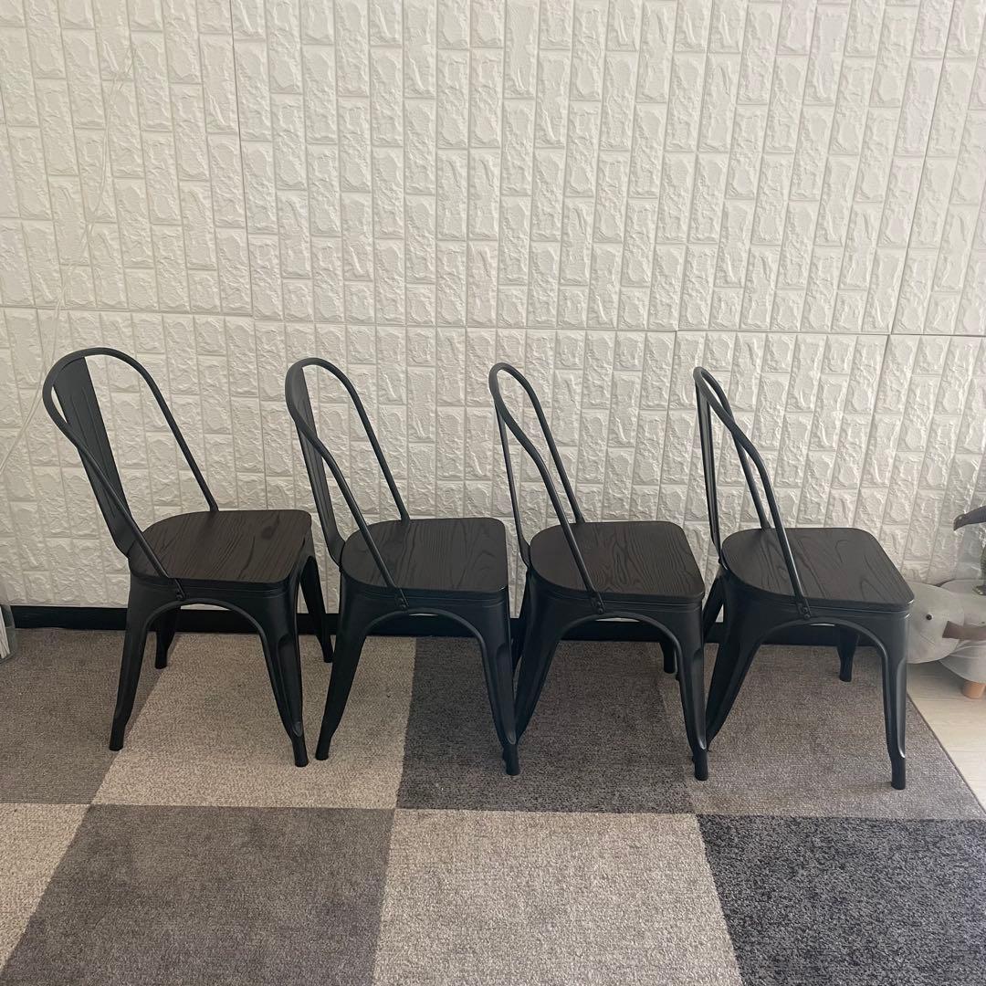 都内23区送料無料✨ 4人掛けダイニングテーブル✨イス4脚セット