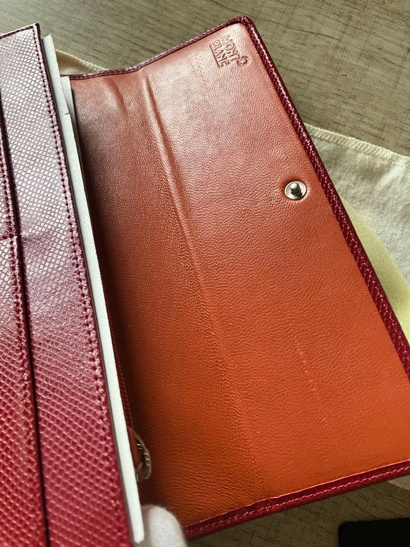 新品保管品　モンブラン　長財布