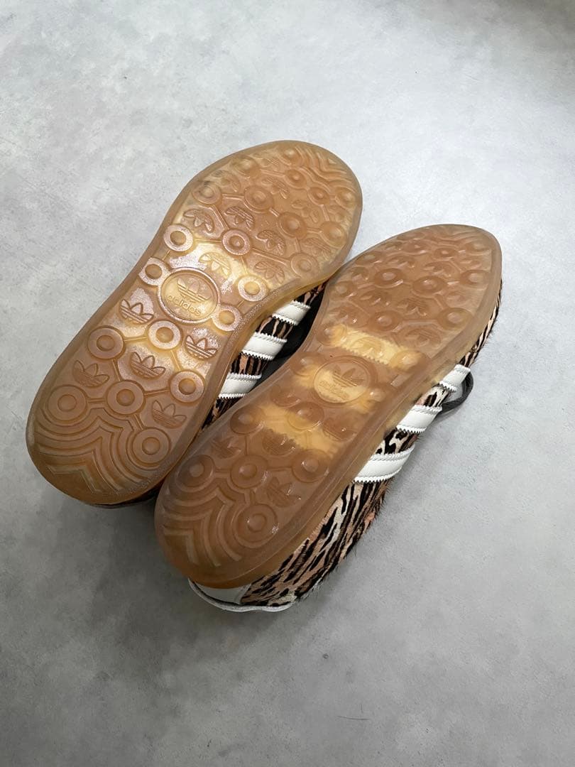 adidas GAZELLE LO PRO W レオパード スニーカー 22.5