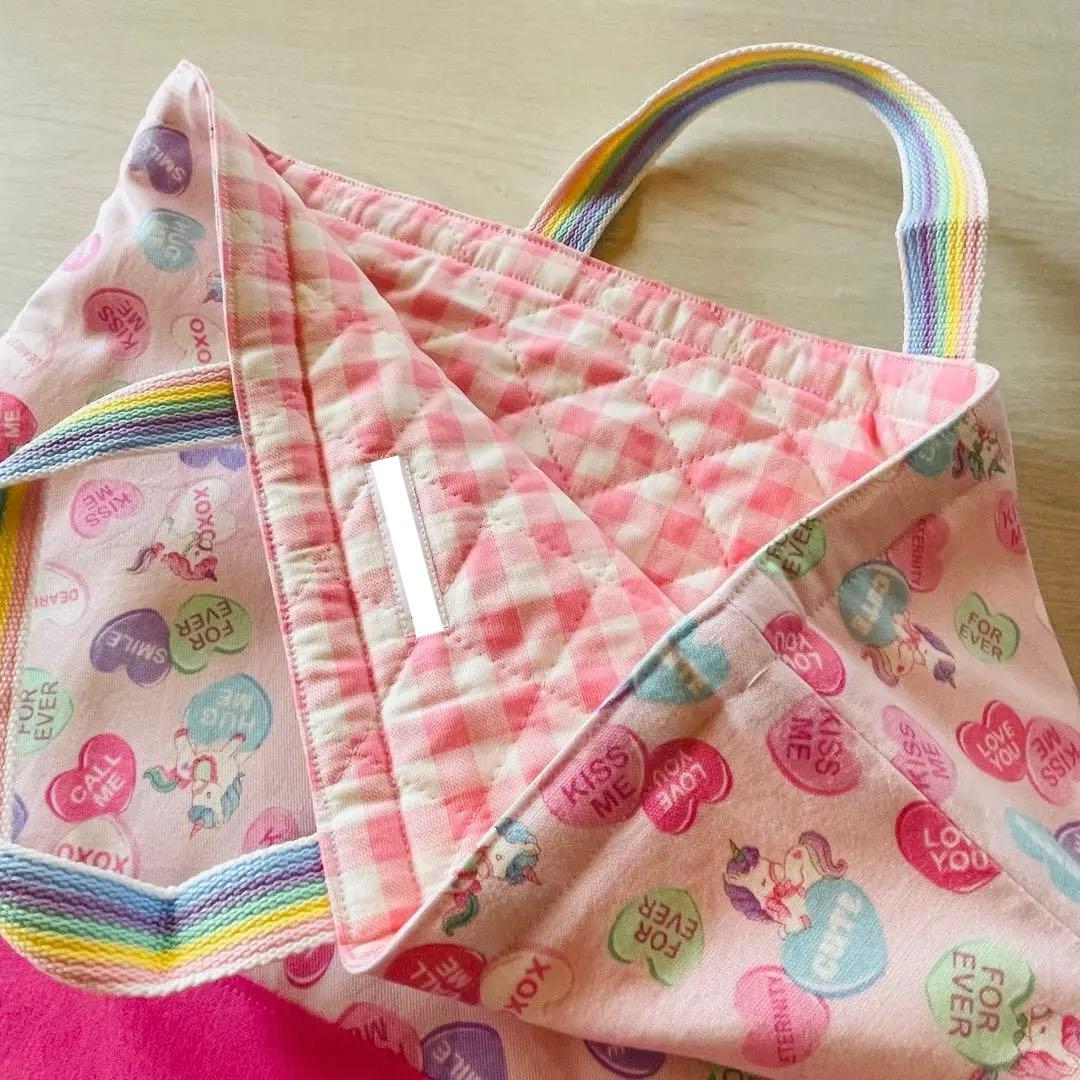 なーたん　オーダー　ハンドメイド　レッスンバック　シューズ袋