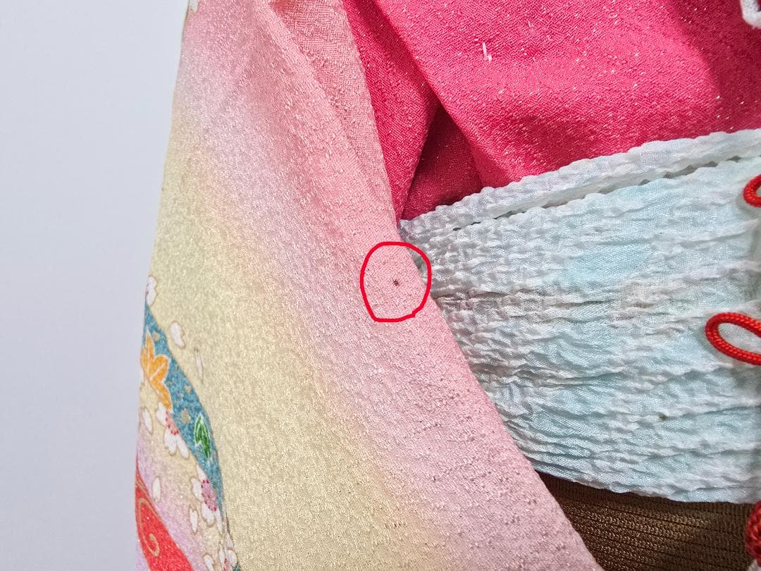 七五三　7歳　着物　セット　女の子 *c65