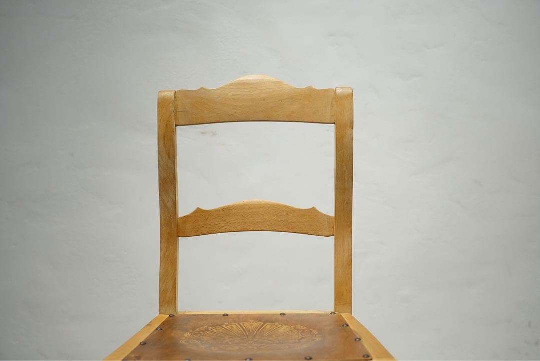 フランスアンティーク　ベンドウッドチェア　椅子　古木　アール・ヌーヴォー