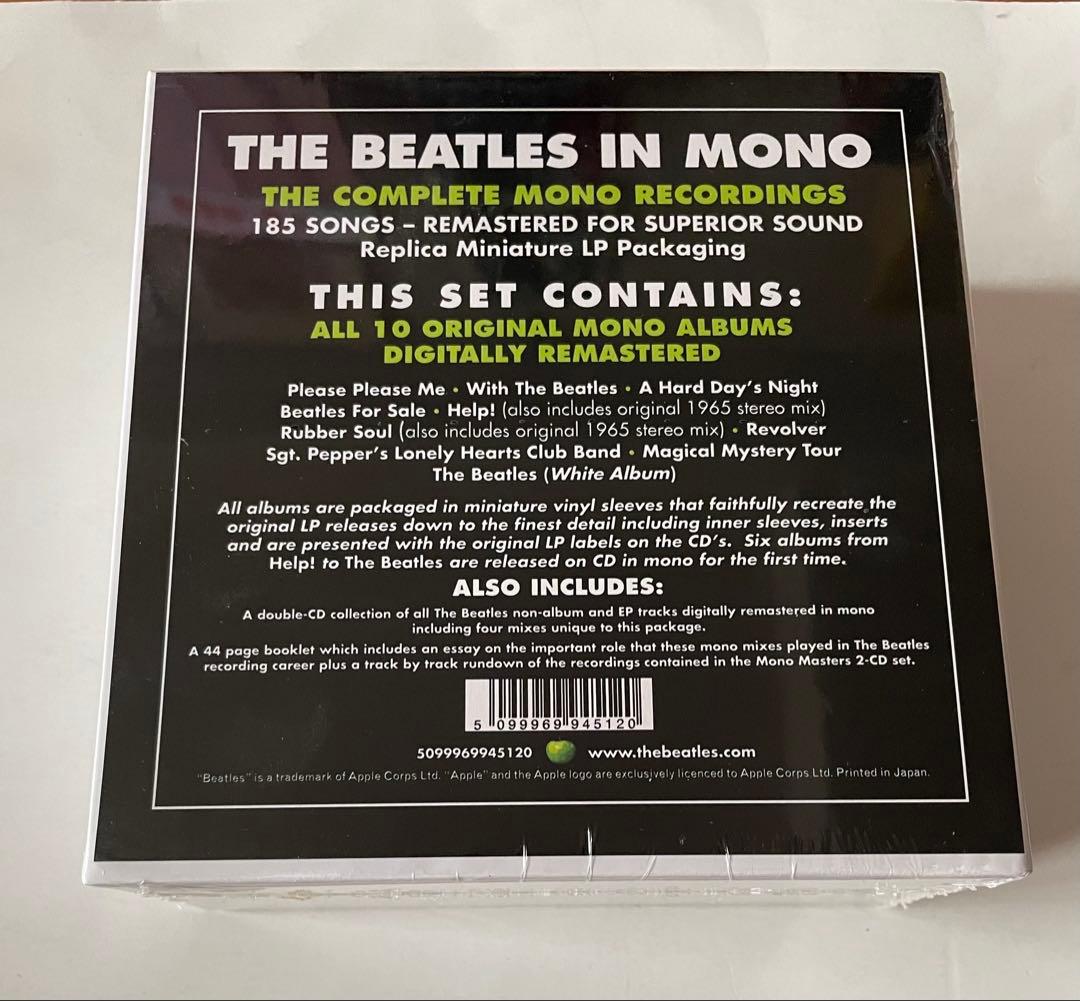 未開封！THE BEATLES IN MONO ビートルズモノボックス輸入CD