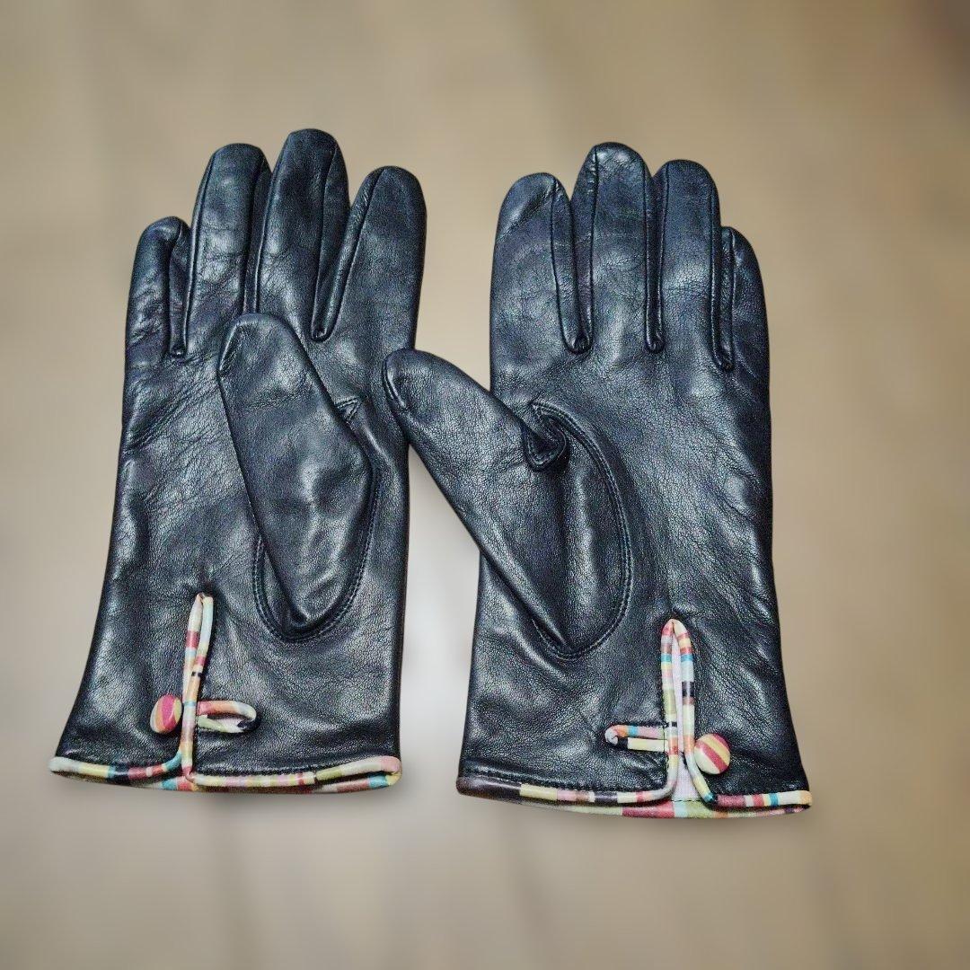 ポールスミス アーティストストライプ　手袋　グローブ