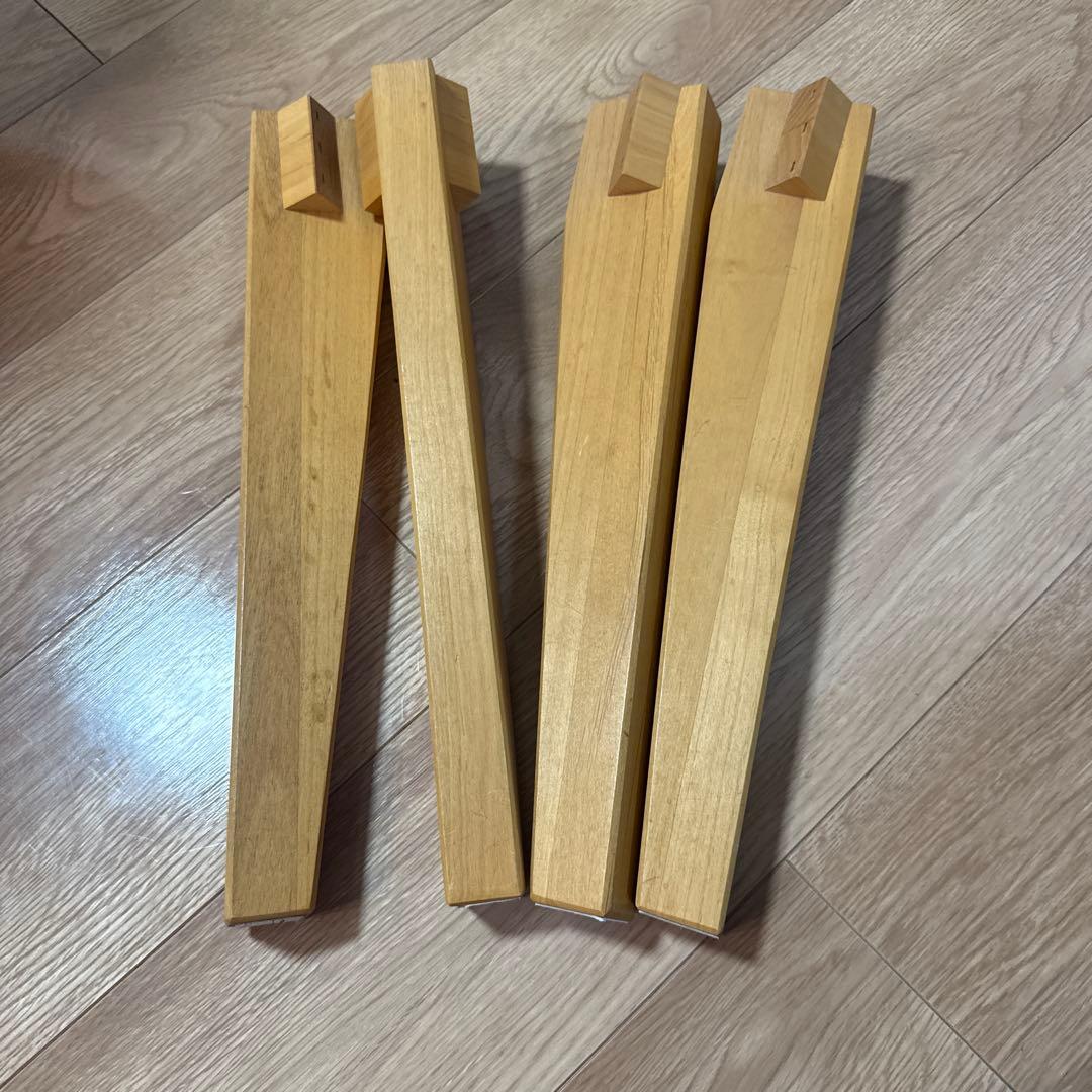 最終価格　モモナチュラル　ダイニングテーブル➕座卓用脚付