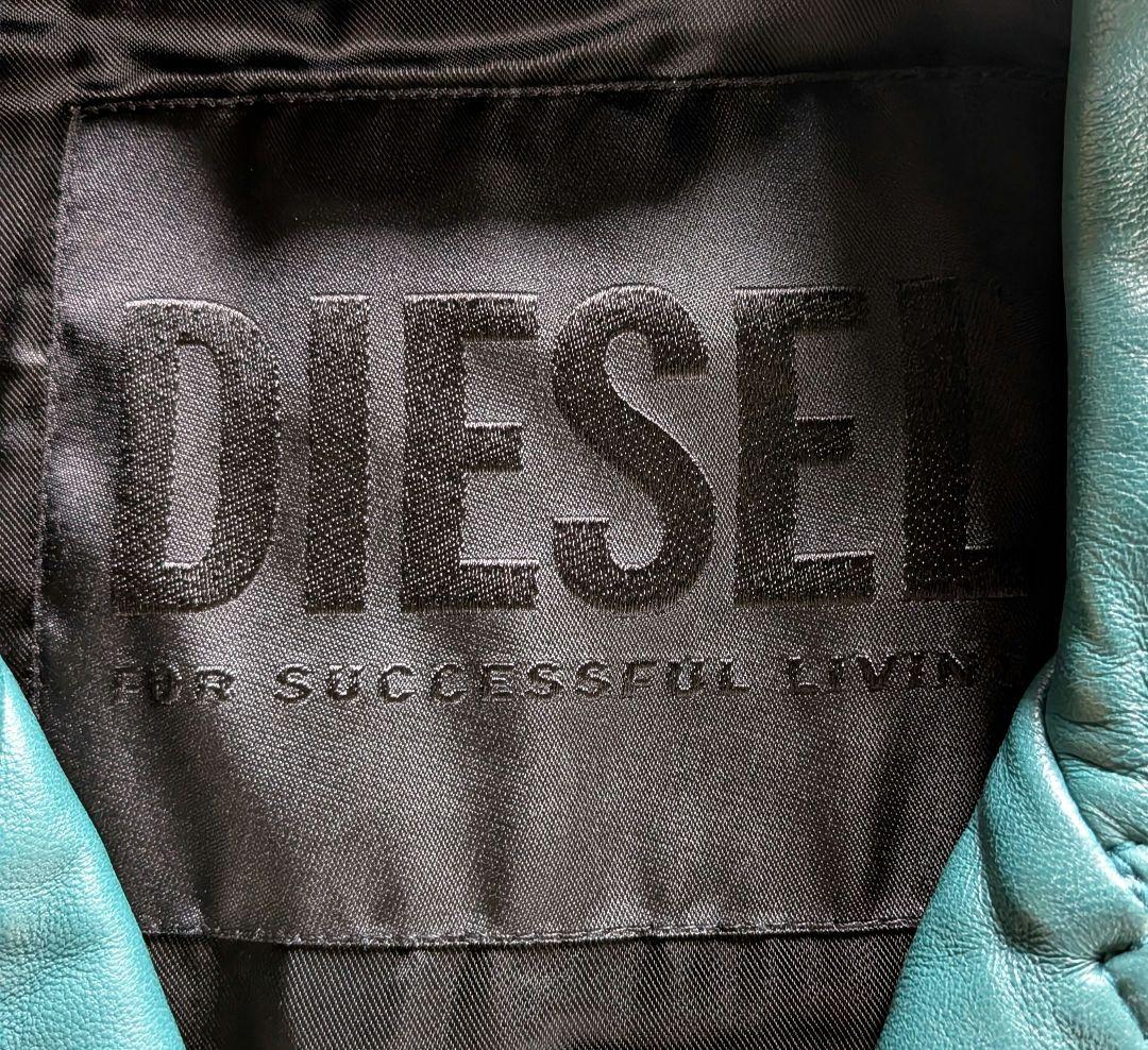 《Vintage グランジ》DIESEL レザーライダースジャケット ジャンパー