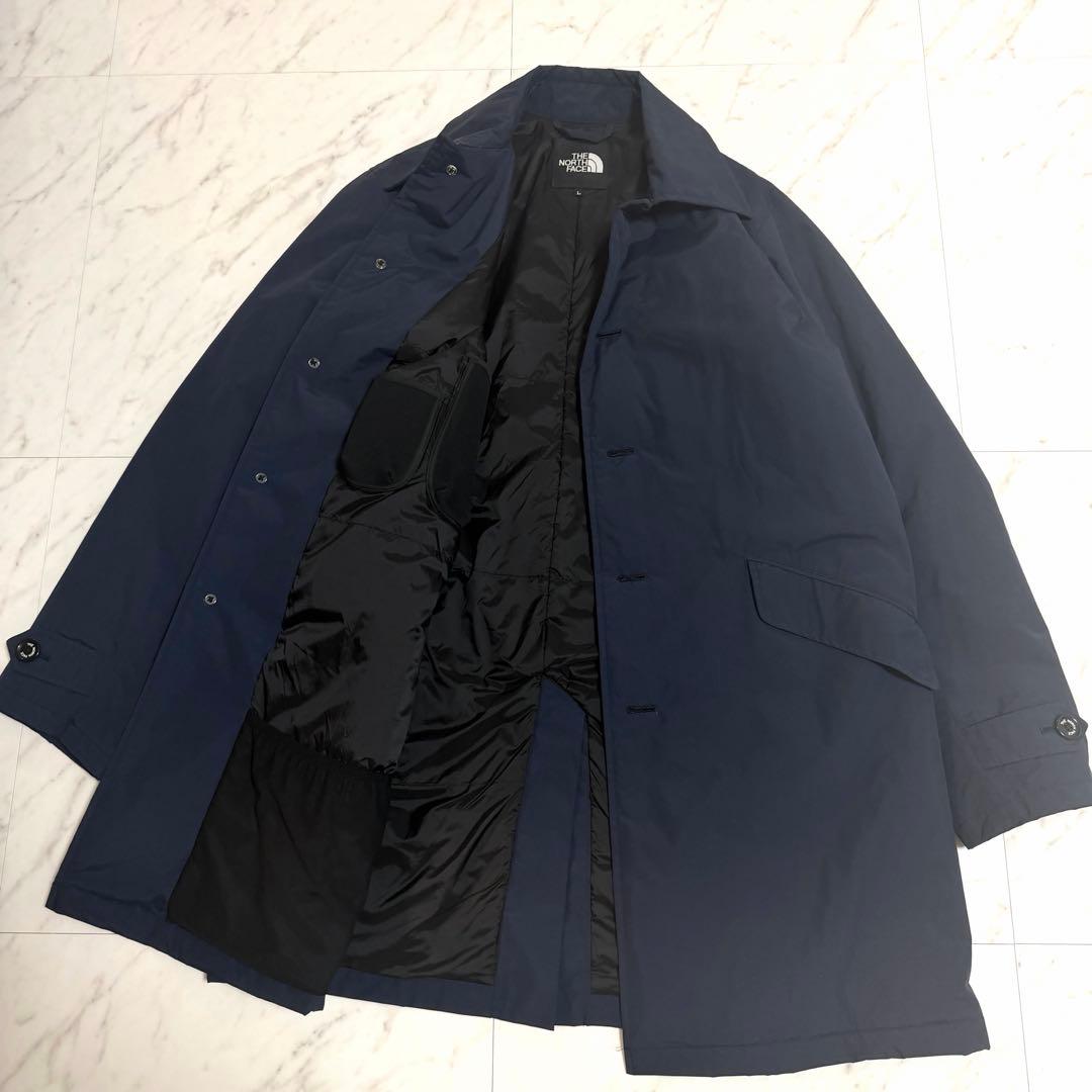 【極美品】ノースフェイス インサレーション トラベラーズ コート 撥水 L