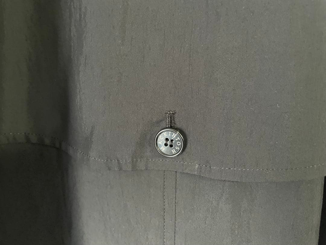 MACKINTOSH ブラック ステンカラーコート