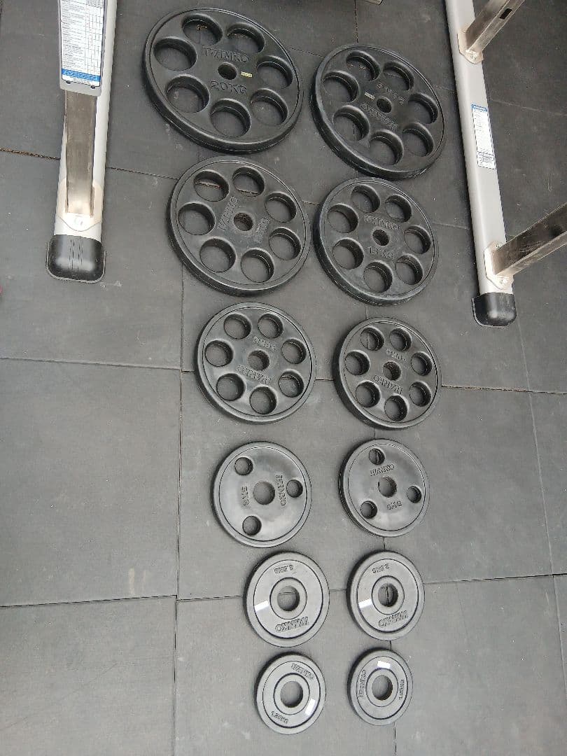 専用商品 IVANKO (イヴァンコ)オリンピックプレートセット計107.5kg