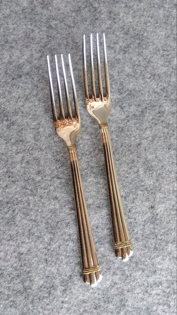 クリストフル アリアゴールドリング Christofle カトラリーセット 6点