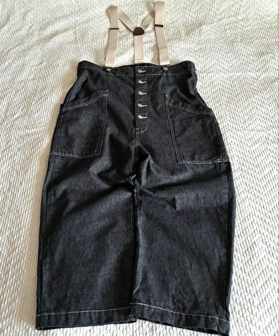★大人気★ハーベスティ【極美品】サスペンダーガーデンパンツ　サイズ1　ゆったり