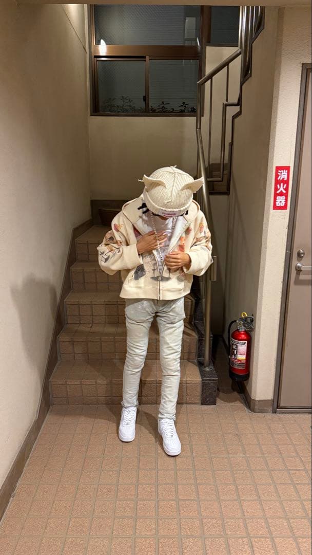 we are righteous zip hoodie サイズS