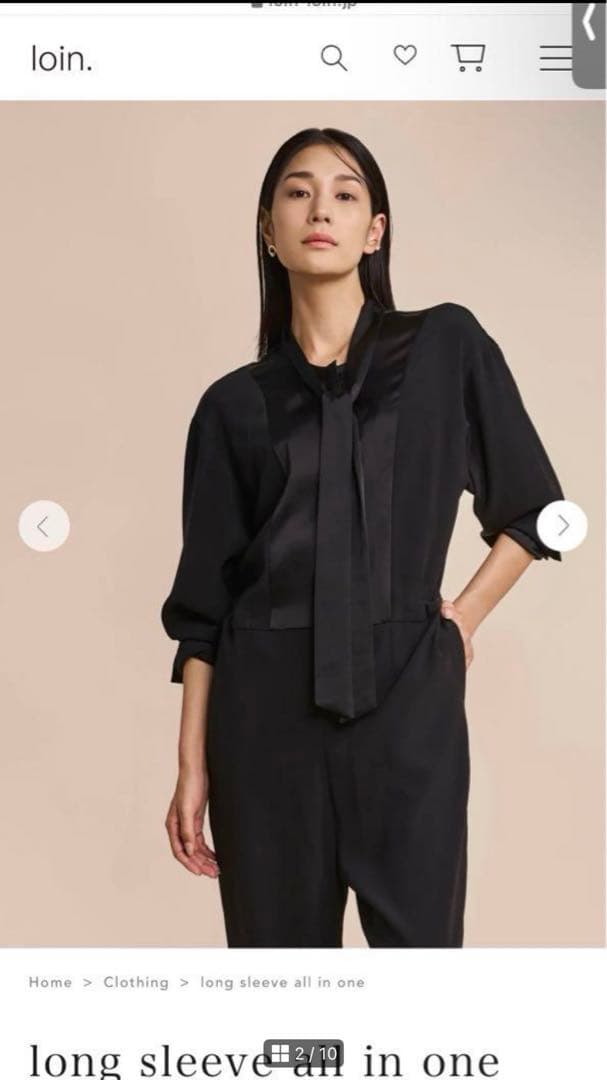 サロペット・オーバーオール・オールインワン loin. long sleeve all in one