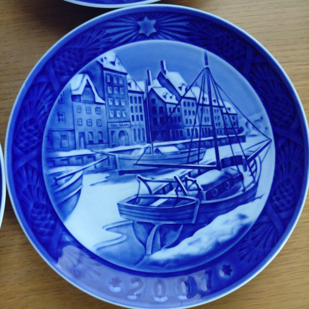 ロイヤルコペンハーゲン　イヤープレート　9枚セット