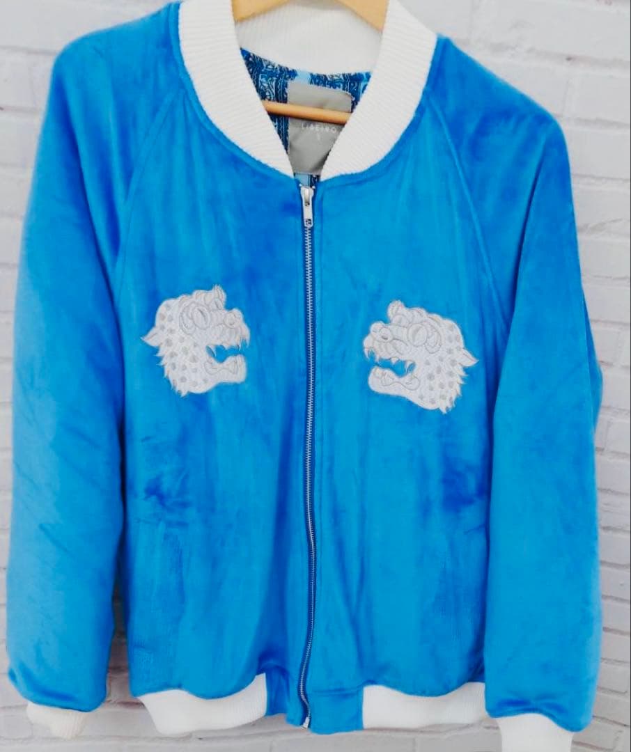 極美品！定価5.5万 LIBEIRO ベルベットスーベニアジャケットS