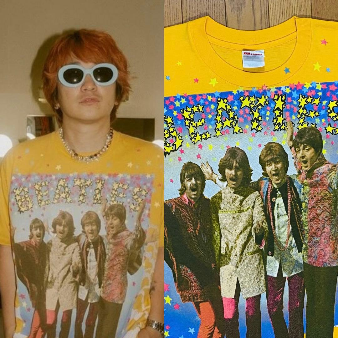 激レア ビートルズ BEATLES 1994年製ヴィンテージ 深瀬 Lサイズ