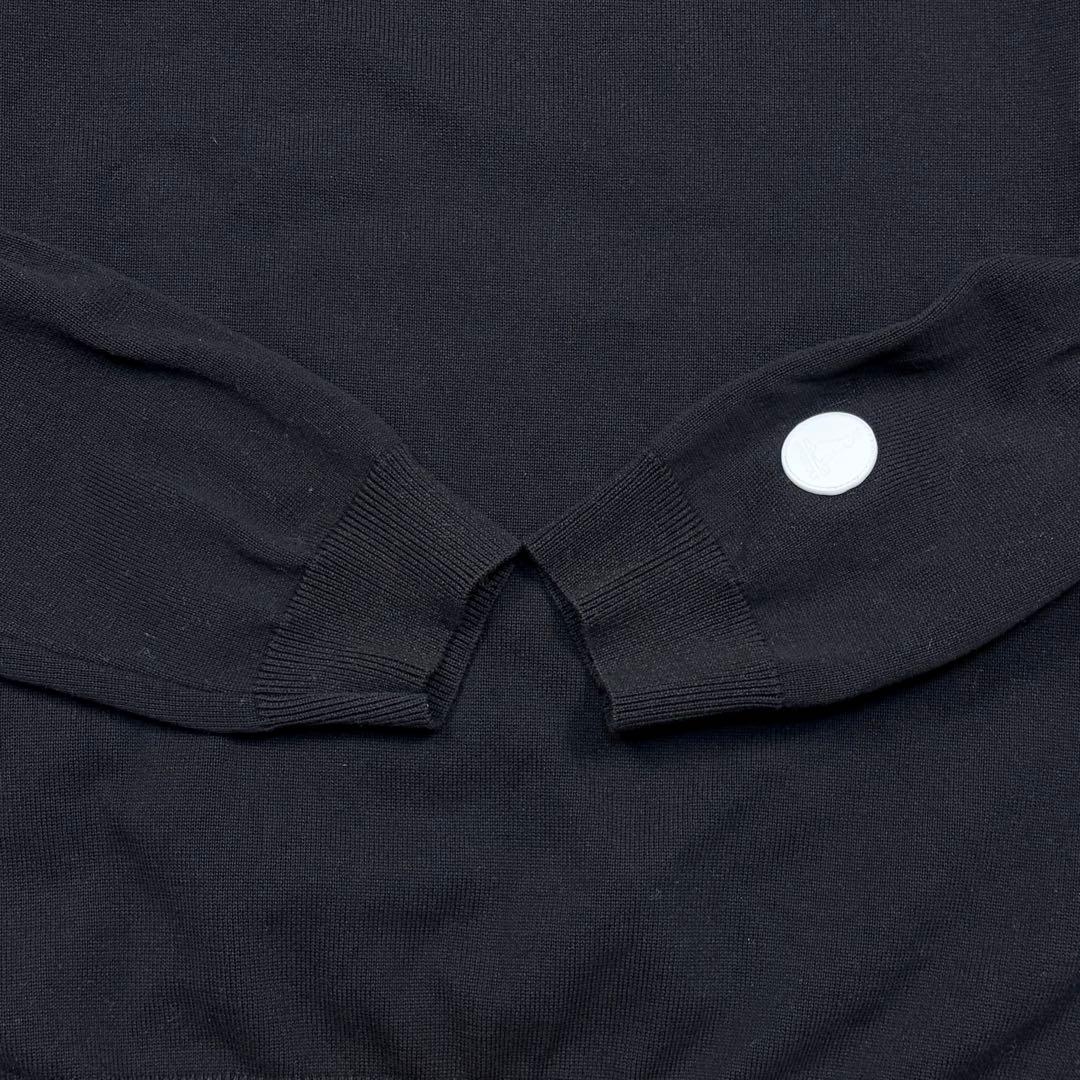 新品タグ付き！FR2 GOLF. ゴルフシャツ　黒　バックプリント　ロゴ　L