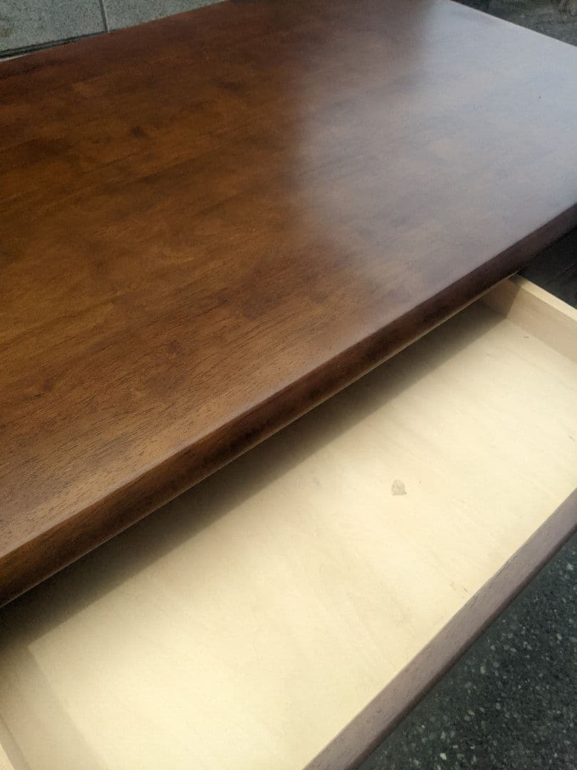 カリモク　片袖 デスク 引き出し 学習机 勉強机 書斎机