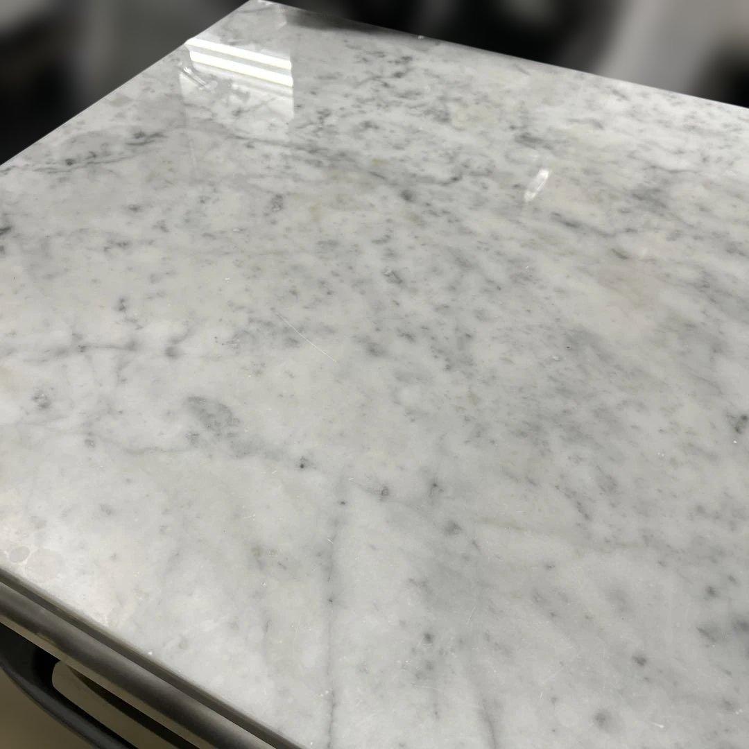 7080 イタリア産ビアンコカララ 天然大理石 業務用 厨房のし台900×600