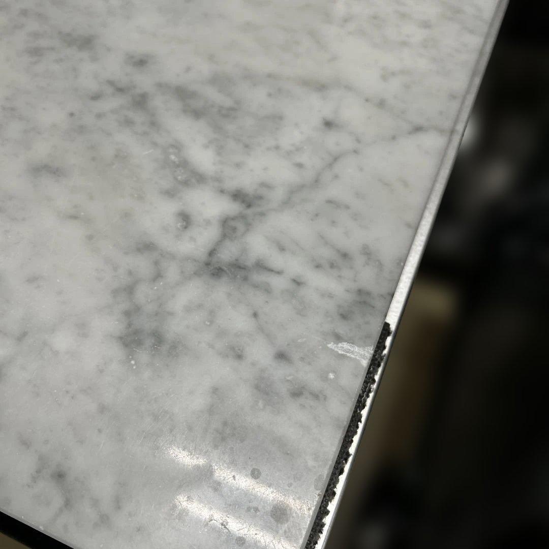 7080 イタリア産ビアンコカララ 天然大理石 業務用 厨房のし台900×600