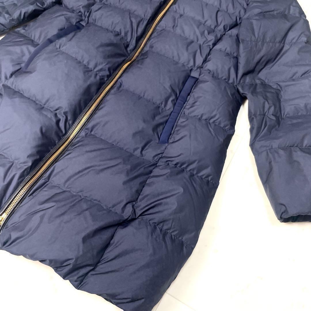 専用【極美品】ナノユニバース 2020AW 西川ダウン ファー ネイビー S