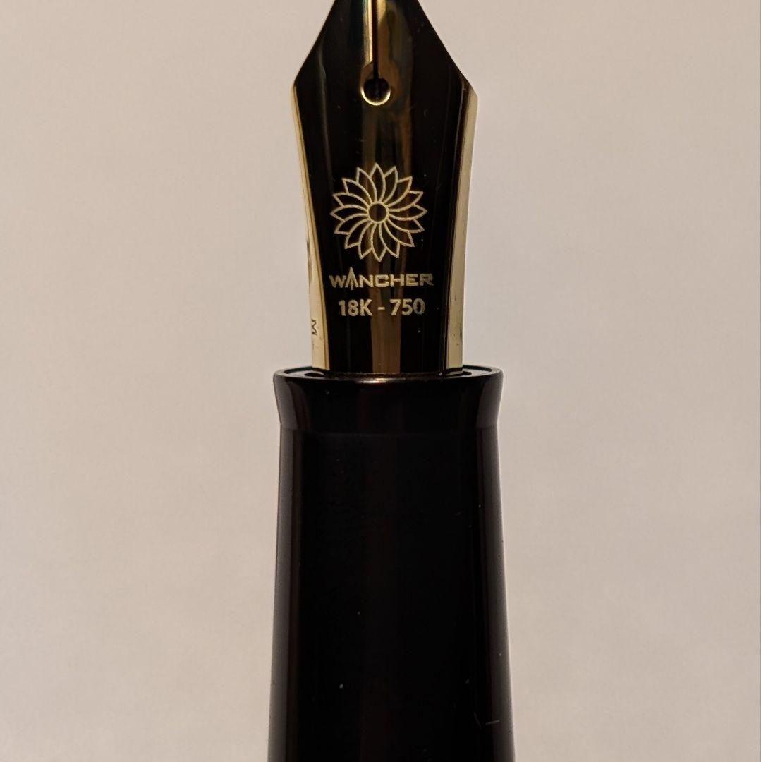 WANCHER ドリームペン 誠エボナイト シルクブラック 将軍ニブ M