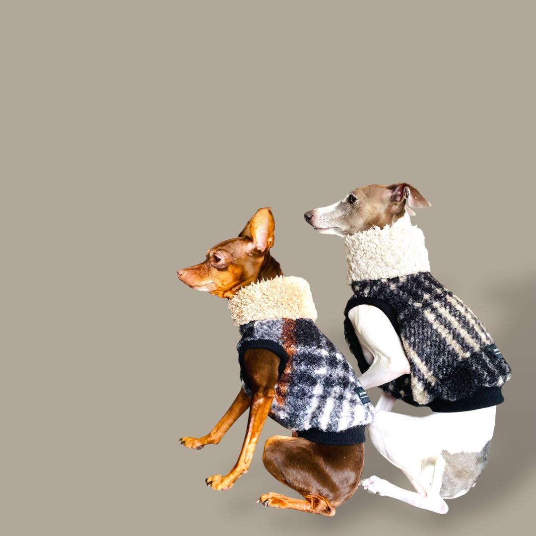 ⑬ブークレーニットショート丈ベスト