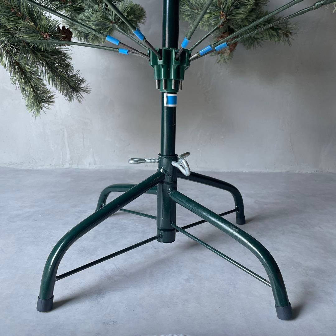 約150cm クリスマスツリー ナチュラル　松ぼっくり　折りたたみ　収納袋付き！