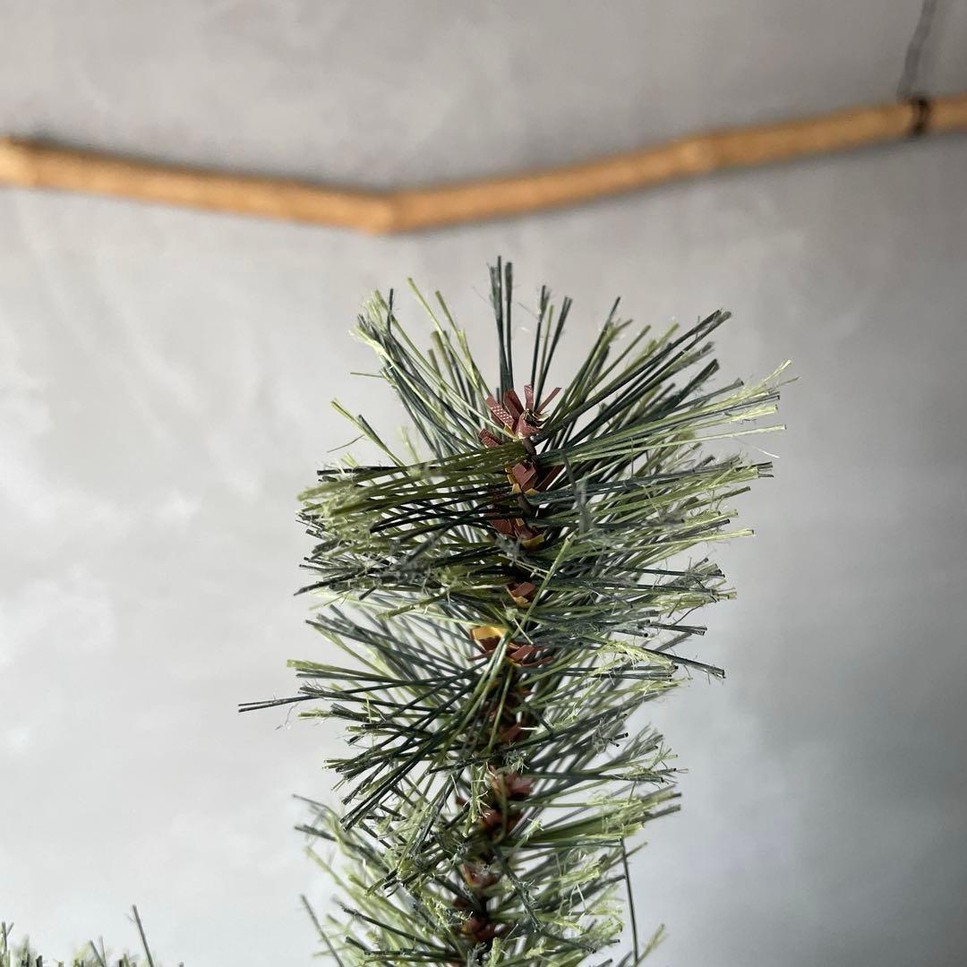 約150cm クリスマスツリー ナチュラル　松ぼっくり　折りたたみ　収納袋付き！