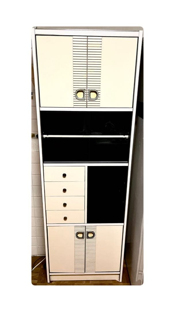 【送料・搬入無料！】アンティーク 食器棚 昭和レトロ