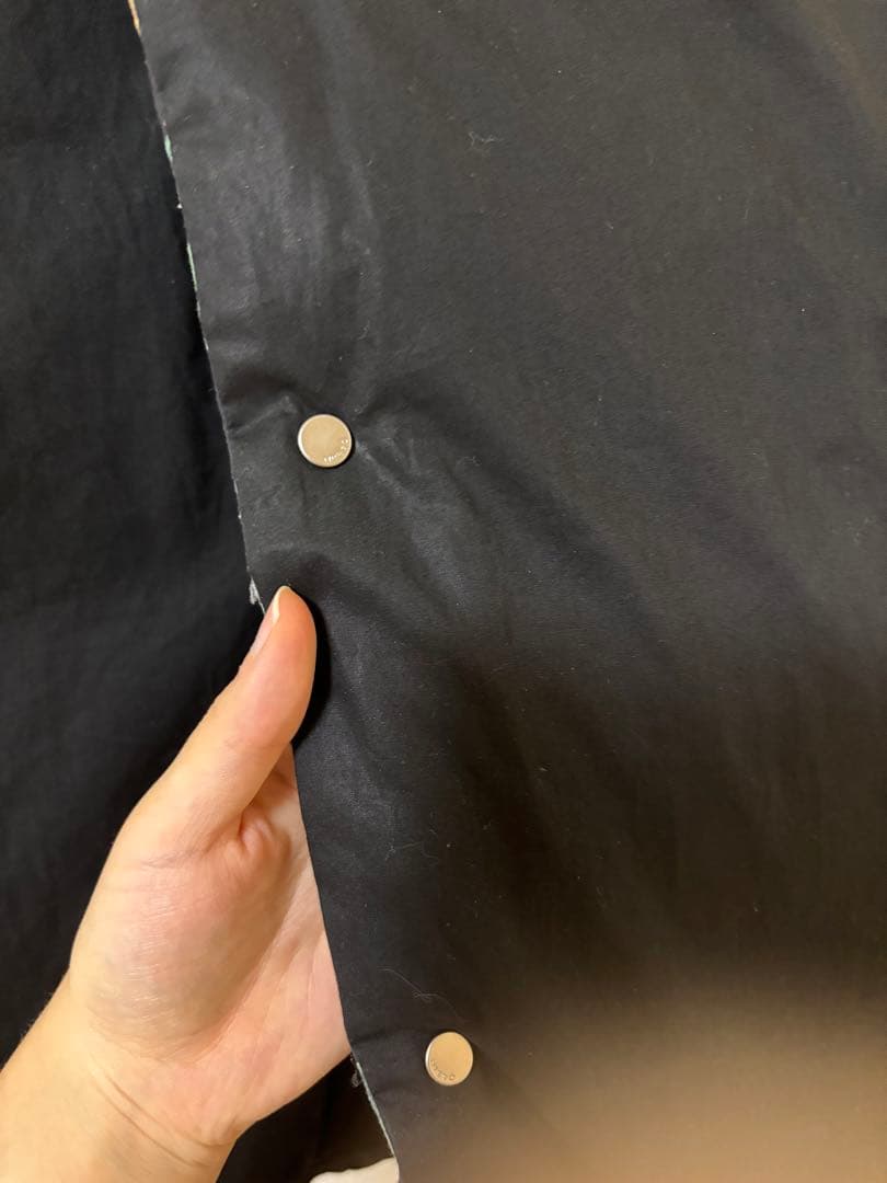 CABaN コットン PALERMOプリントダウンベスト