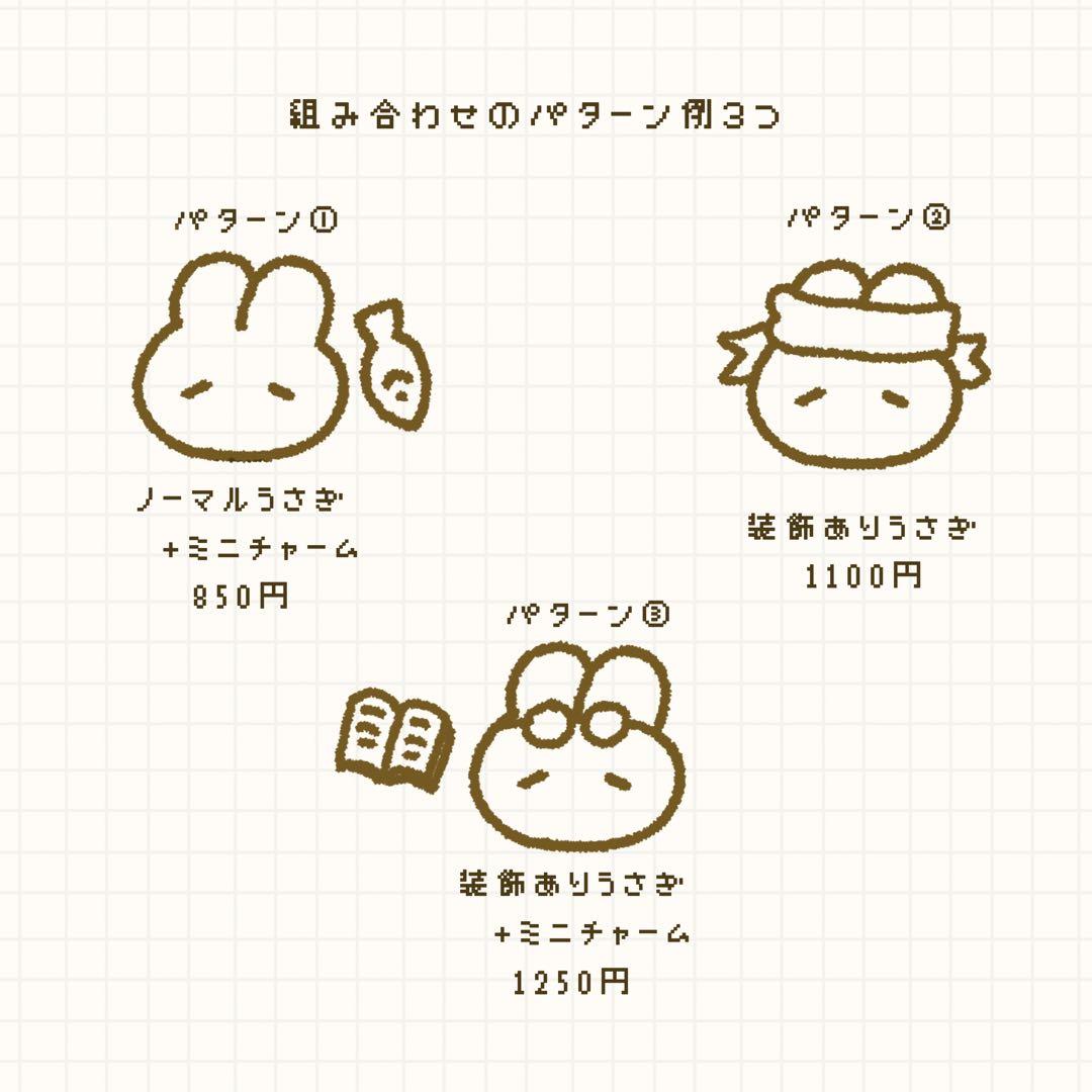 うさぎオーダー専用ページ ハンドメイド あみぐるみ