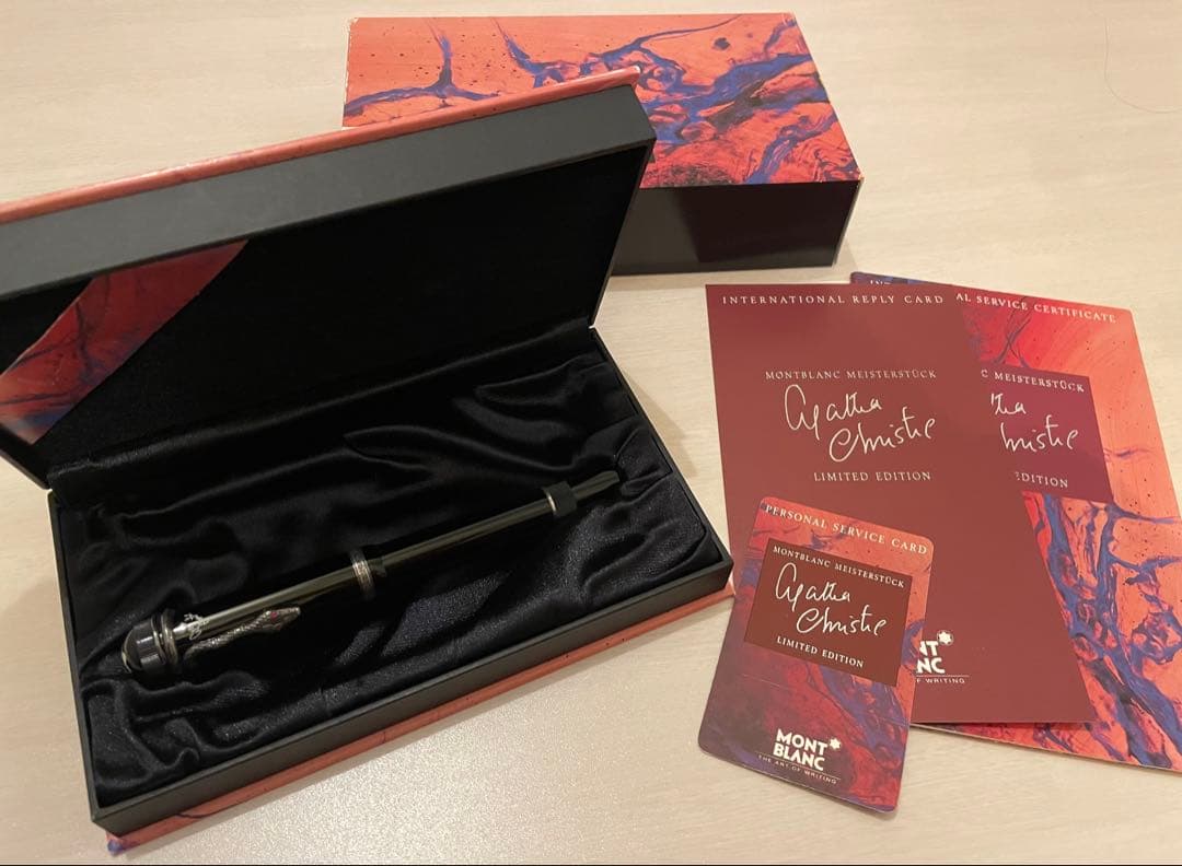 限定★モンブラン作家シリーズ万年筆★アガサ・クリスティー1993年