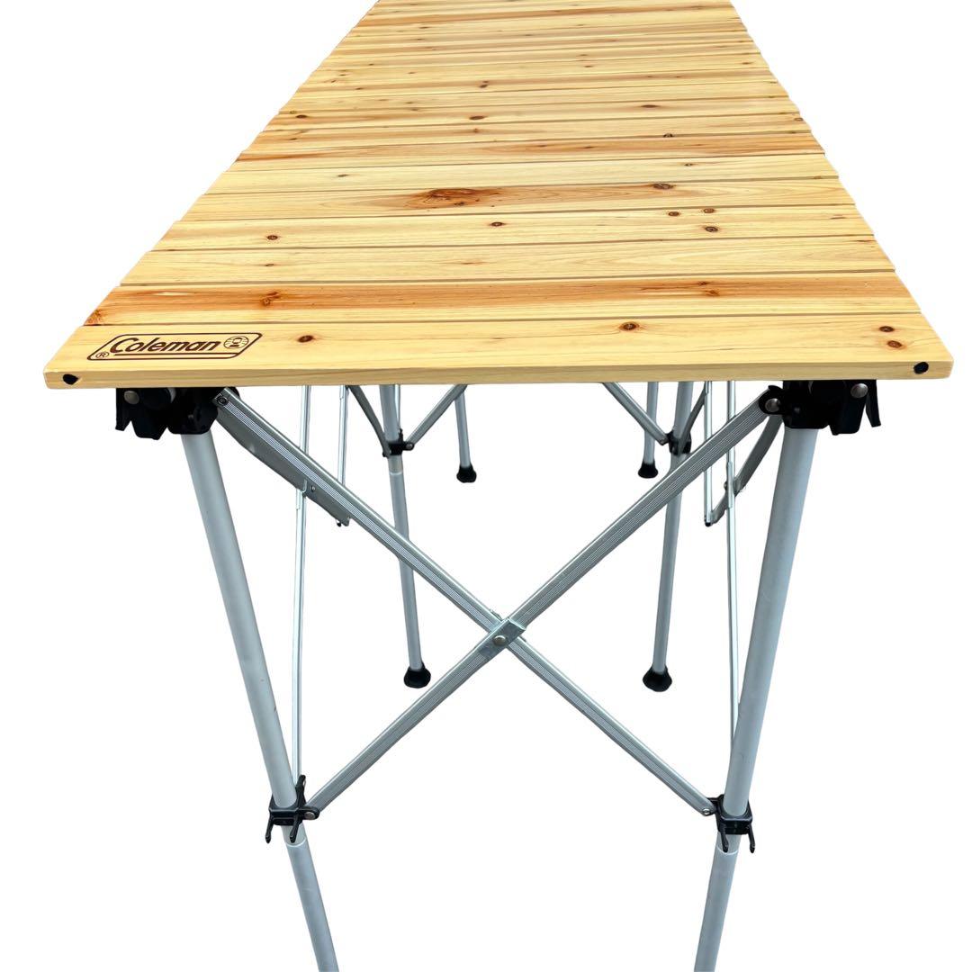 【廃盤】Coleman コールマン ナチュラルウッド カウンター テーブル